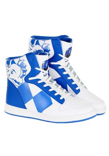 Costume Inspired Blue Power Rangers Sneakers