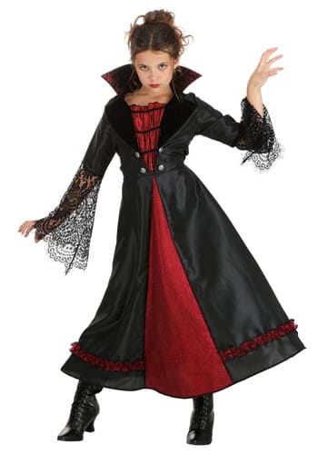 Girl&#39;s Victorian Vampiress Costume