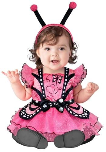 Girl&#39;s Pink Butterfly Tutu Infant Costume