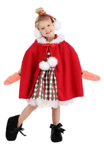 Toddler Dr. Seuss Deluxe Storybook Cindy Lou Who Costume