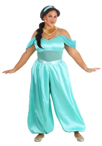 Plus Size Disney Aladdin Jasmine Women&#39;s Costume