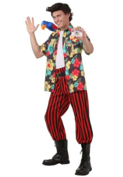 Men's Ace Ventura Costume with Wig