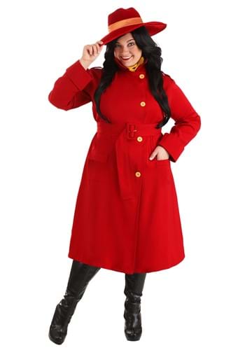 Plus Size Carmen Sandiego Authentic Women&#39;s Costume