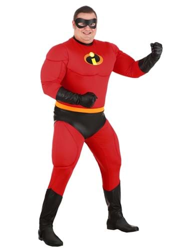 Plus Size Disney Incredibles Deluxe Mr. Incredible Costume