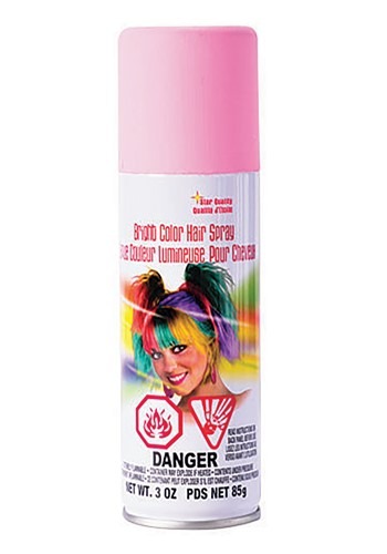 Pastel Pink Costume Hair Spray