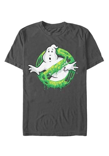 Adult Ghostbusters Logo Slimy Glow in the Dark T-Shirt