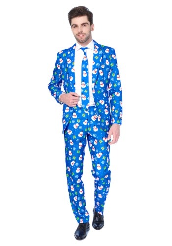 Blue Snowman Men&#39;s Suitmeister Suit