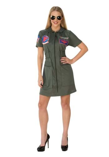 Women&#39;s Top Gun Dress Costume