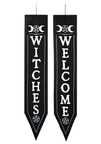 Witches Welcome Banner Decorative Set