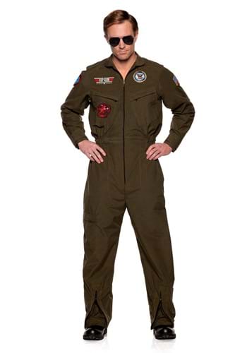 US Navy Top Gun Men&#39;s Jumpsuit Costume