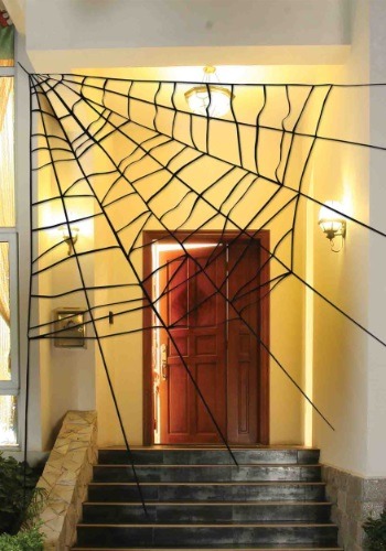 Giant Spiderweb Halloween Decoration