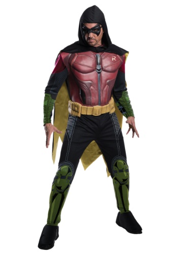 Men&#39;s Robin Arkham Origins Costume