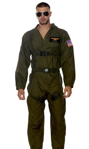 Men&#39;s Flight or Fight Movie Character Costume