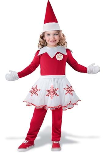 Girl&#39;s Elf on Shelf Toddler Costume