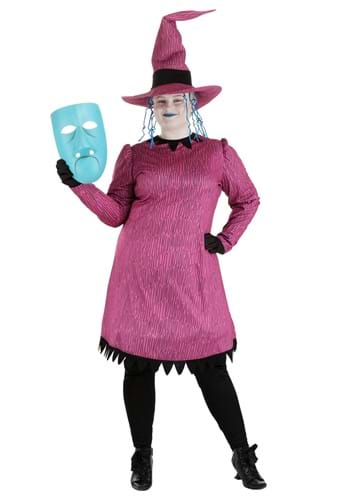 Plus Size Nightmare Before Christmas Shock Costume for Women
