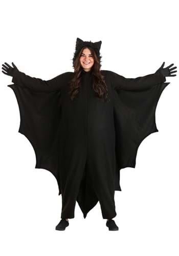 Plus Size Fleece Bat Adult Costume