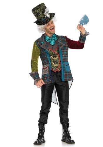 Colorful Mad Hatter Men&#39;s Costume
