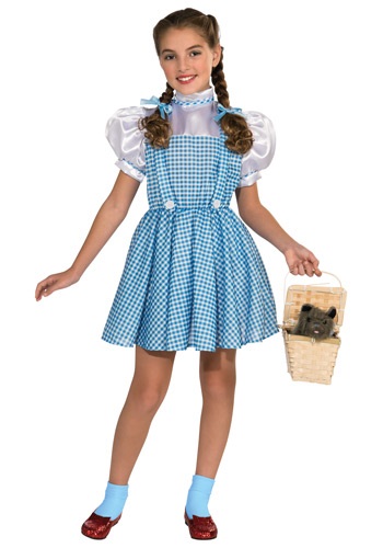 Girl&#39;s Wizard of Oz Dorothy Costume Dress