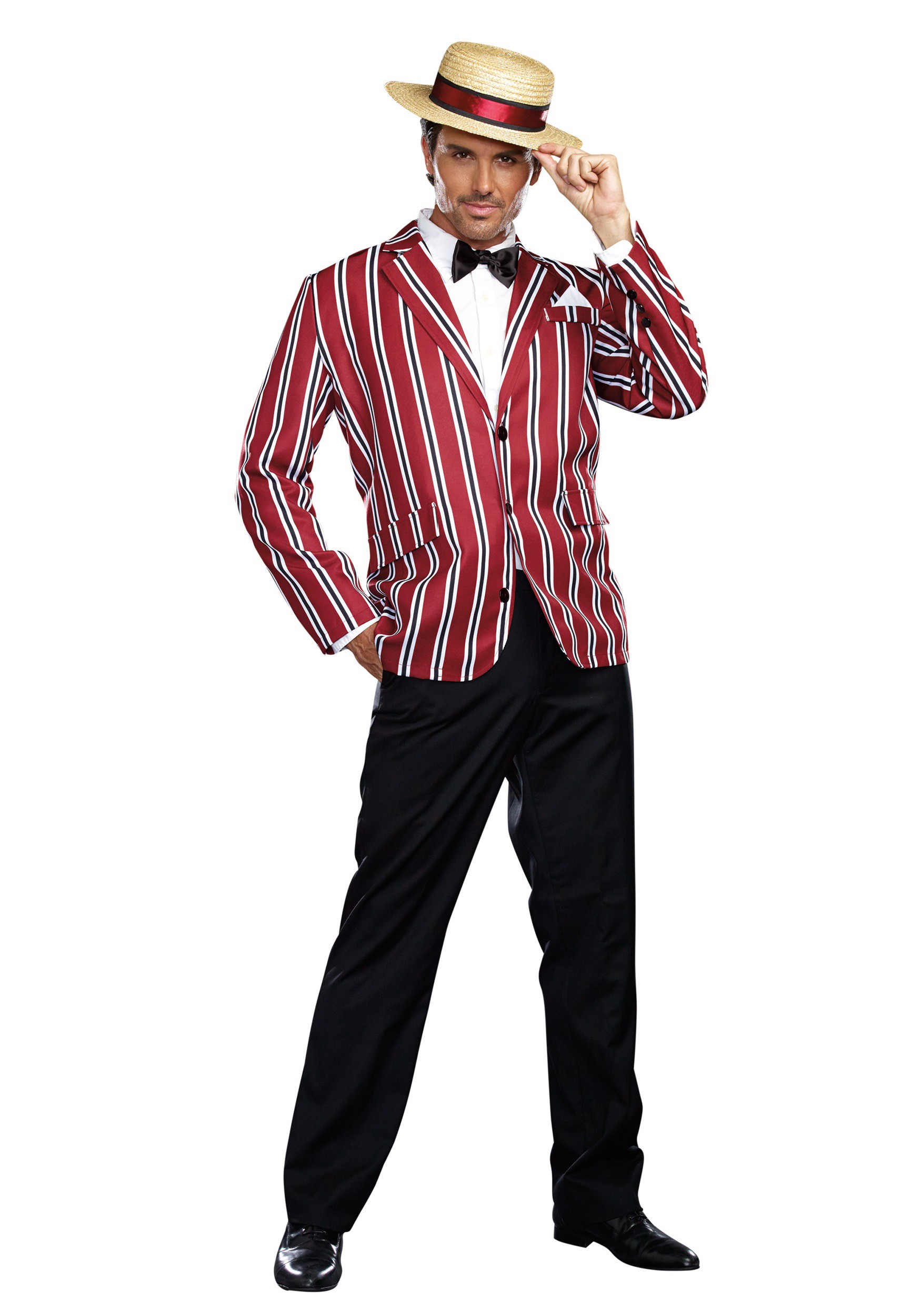 Plus Size Good Times Charlie Men's Costume | Roaring 20's Costumes
