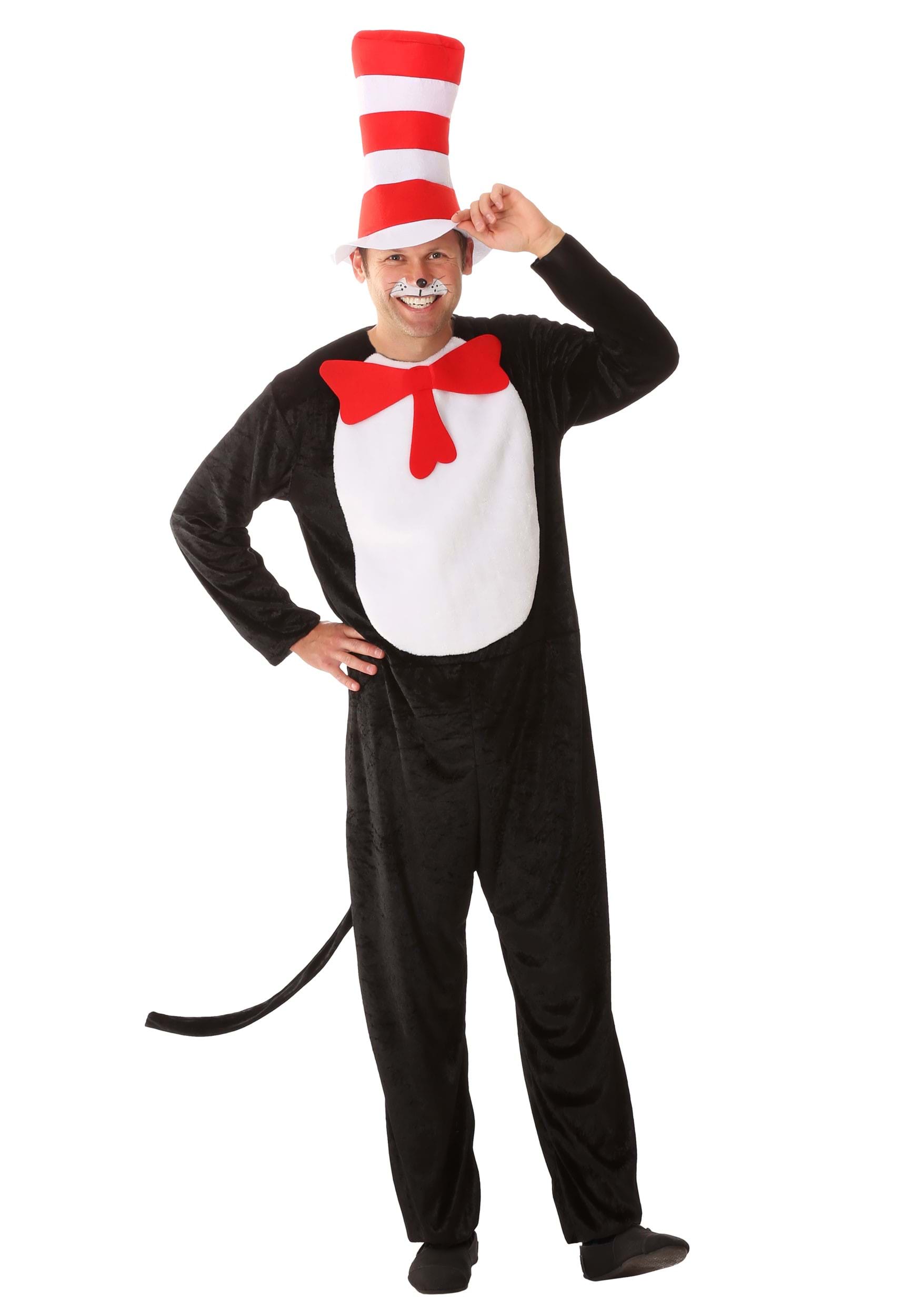 Adult Cat in the Hat Costume | Dr. Seuss Costumes and Accessories