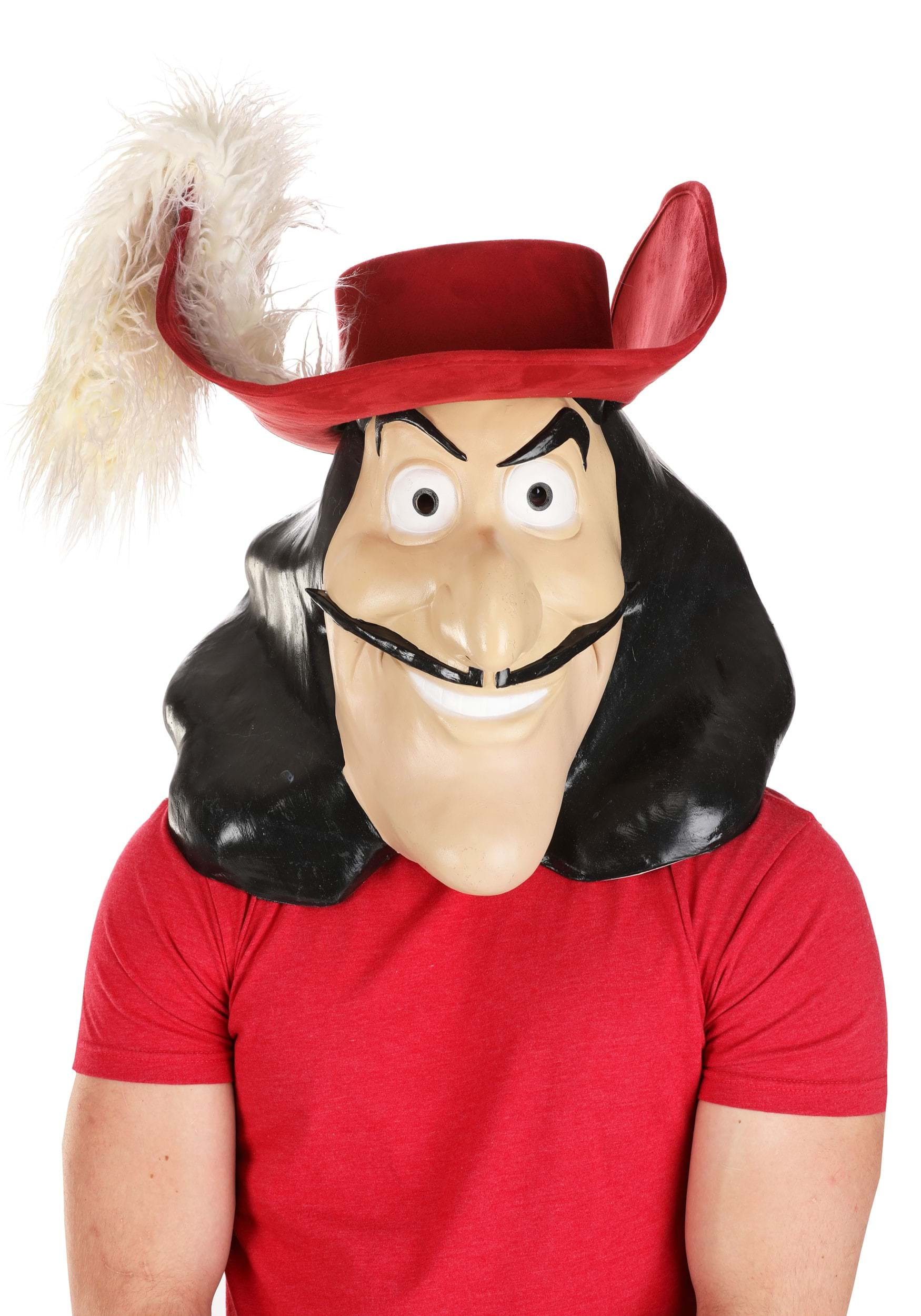 Captain Hook Latex Adult Mask