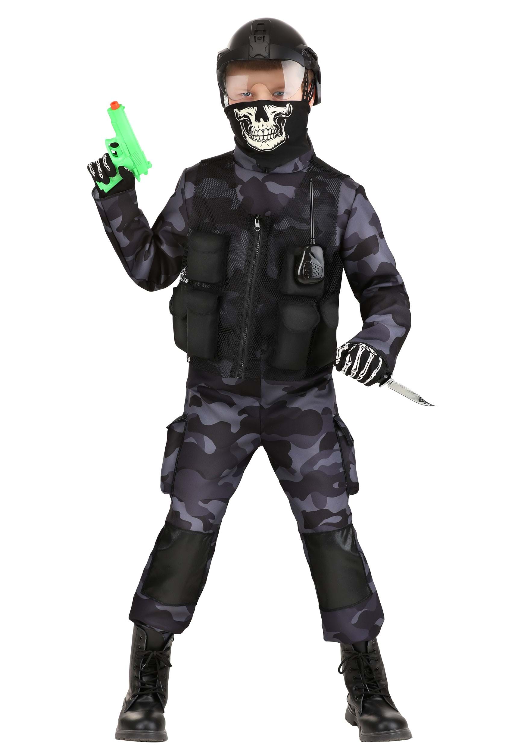 Midnight Navy Seal Child Costume