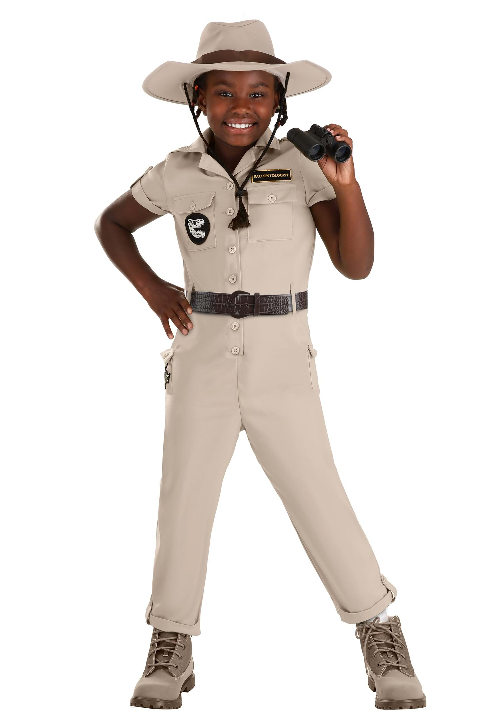 Poised Paleontologist Costume for Girl