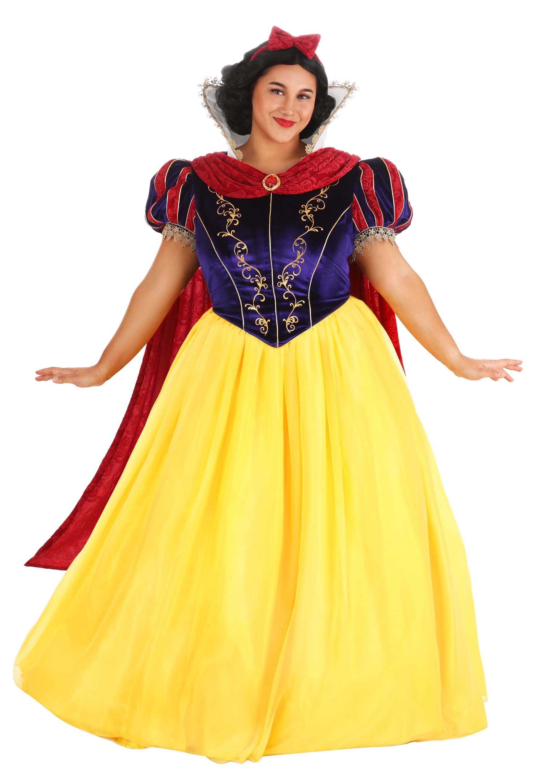 Plus Size Premium Snow White Women