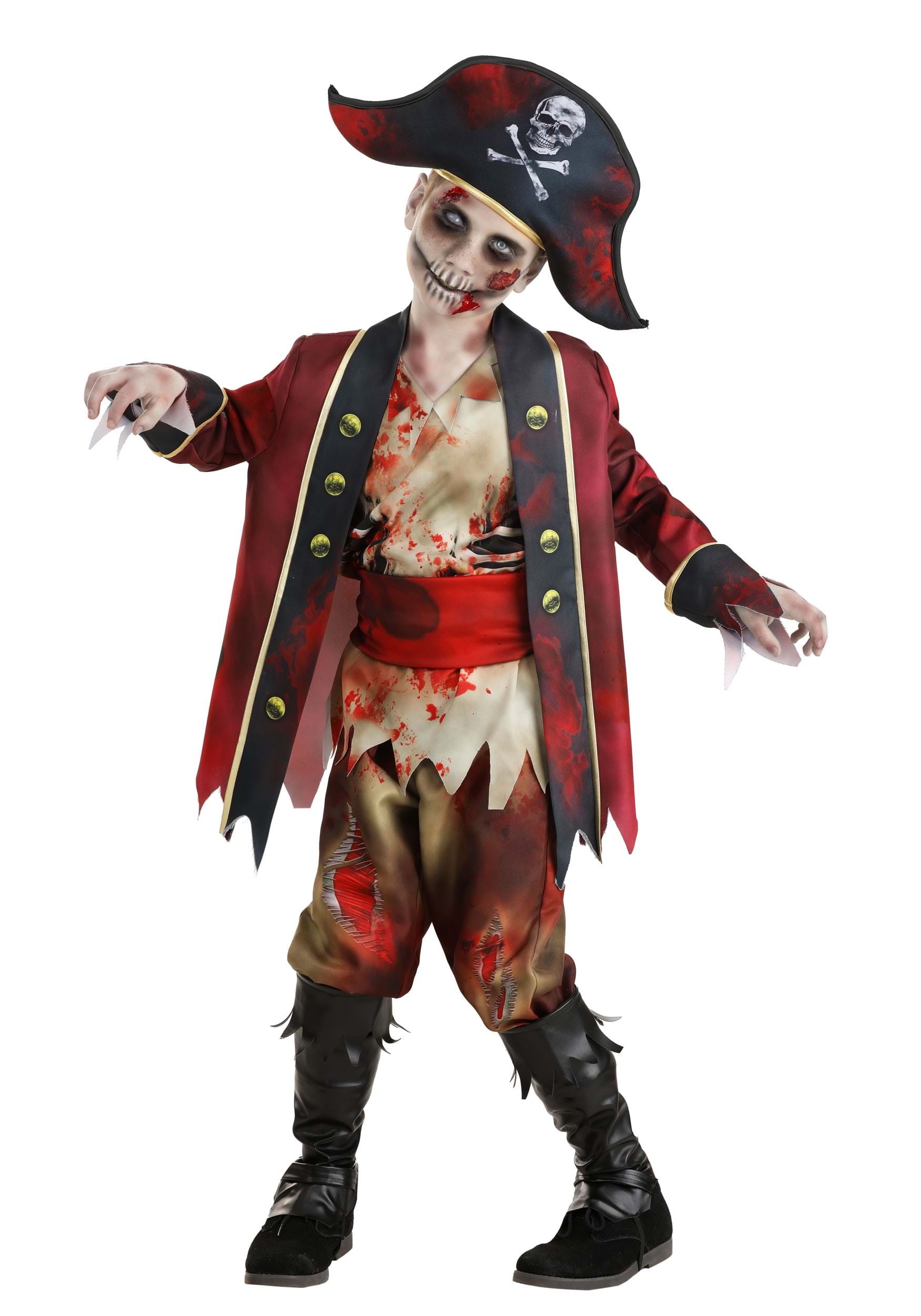 Zombie Pirate Kid