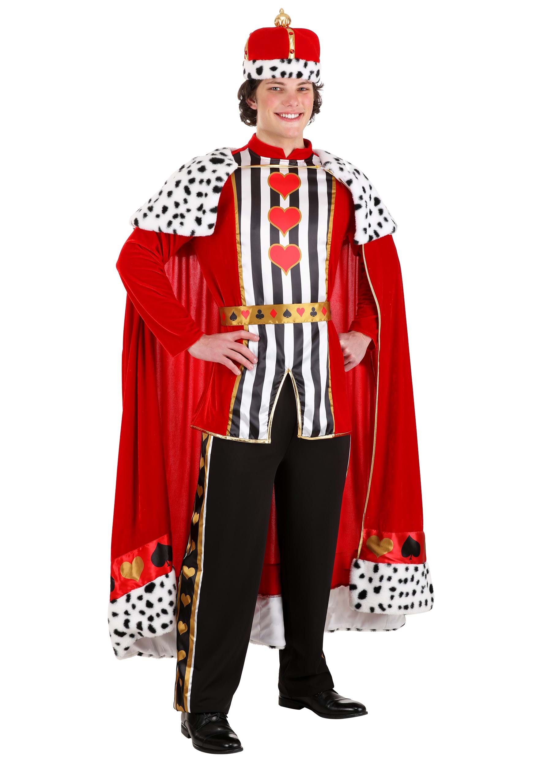 Premium King of Hearts Men's Costume | Storybook Costumes