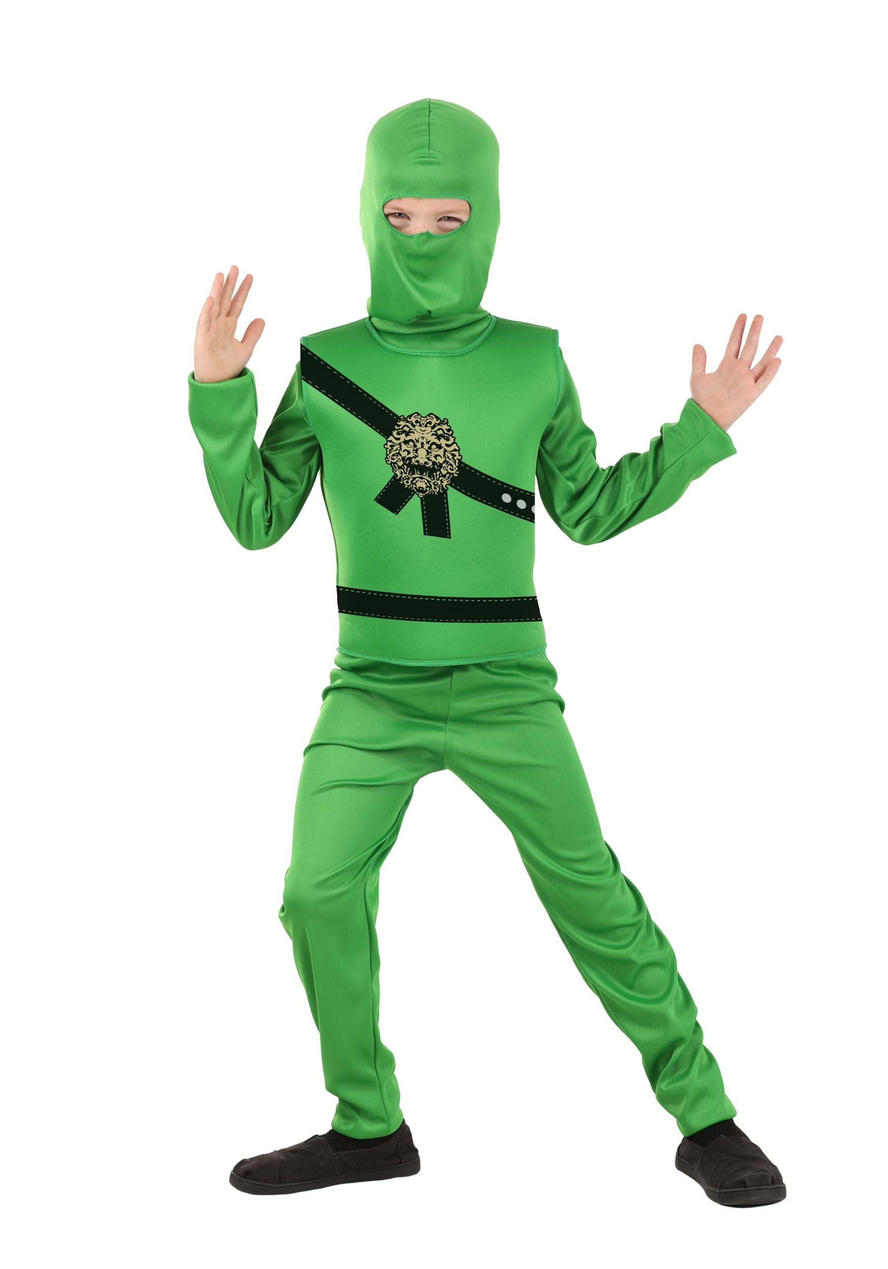 Green Ninja Master Kid