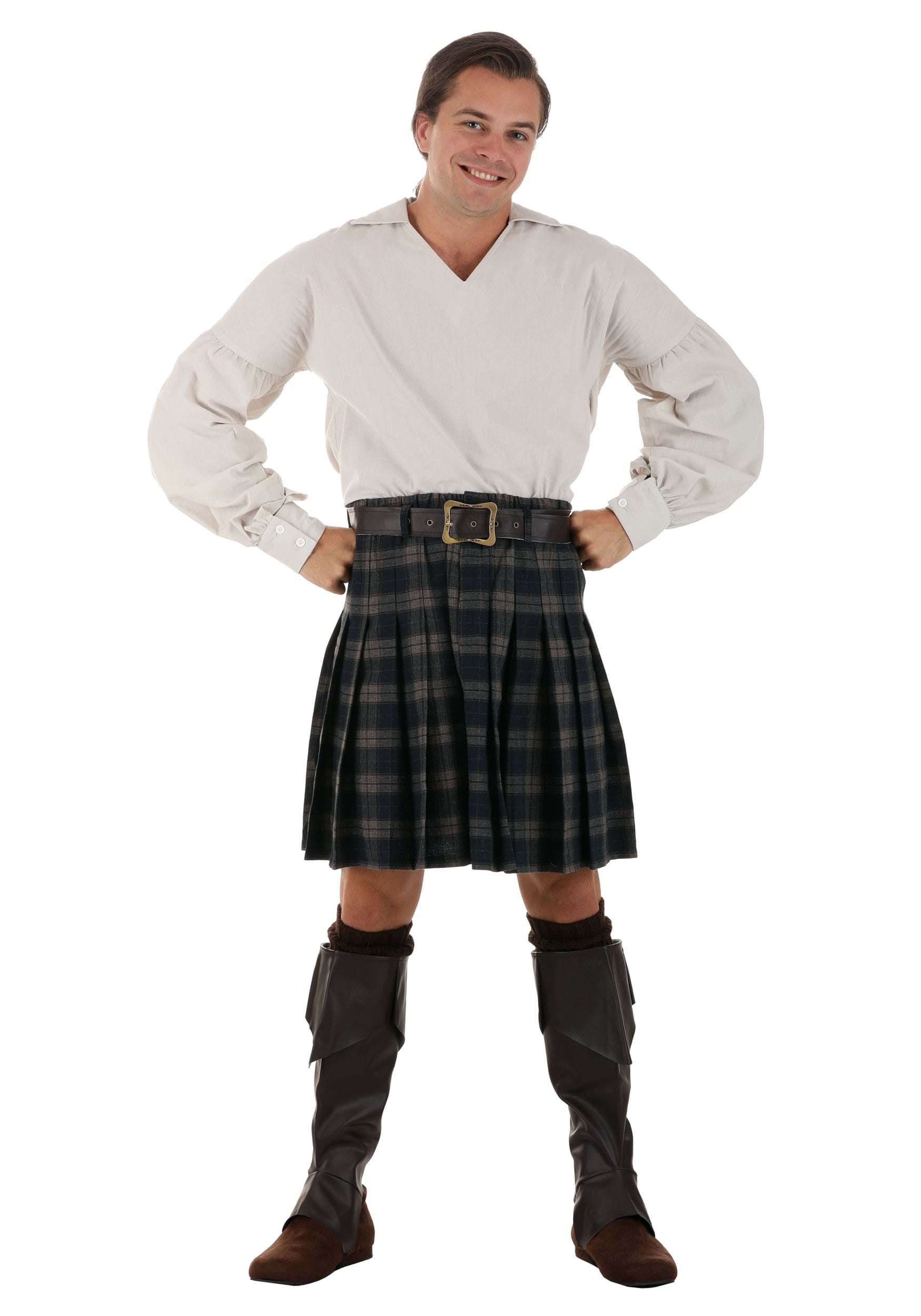 Time Traveling Scottish Highland Men