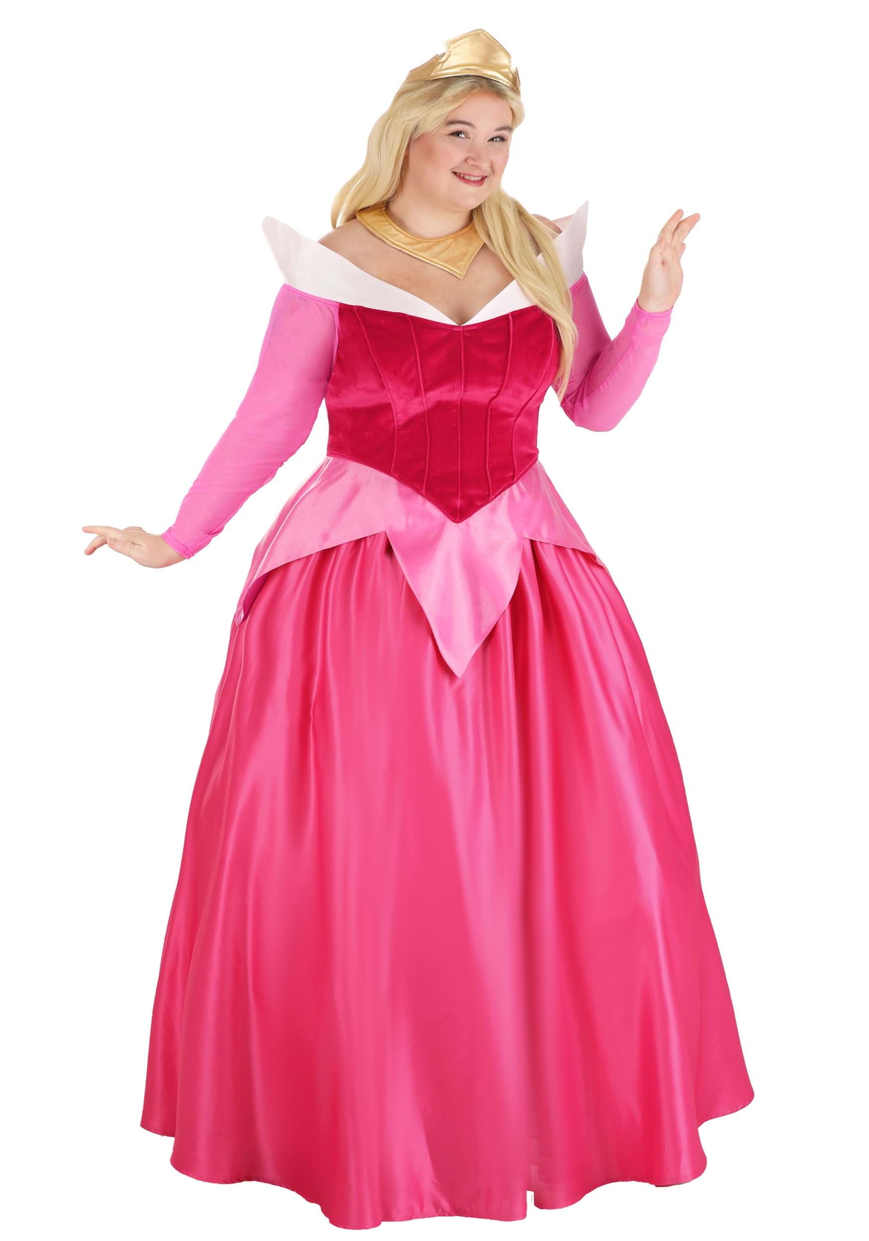 Plus Size Premium Disney Aurora Sleeping Beauty Costume for Women | Disney Costumes