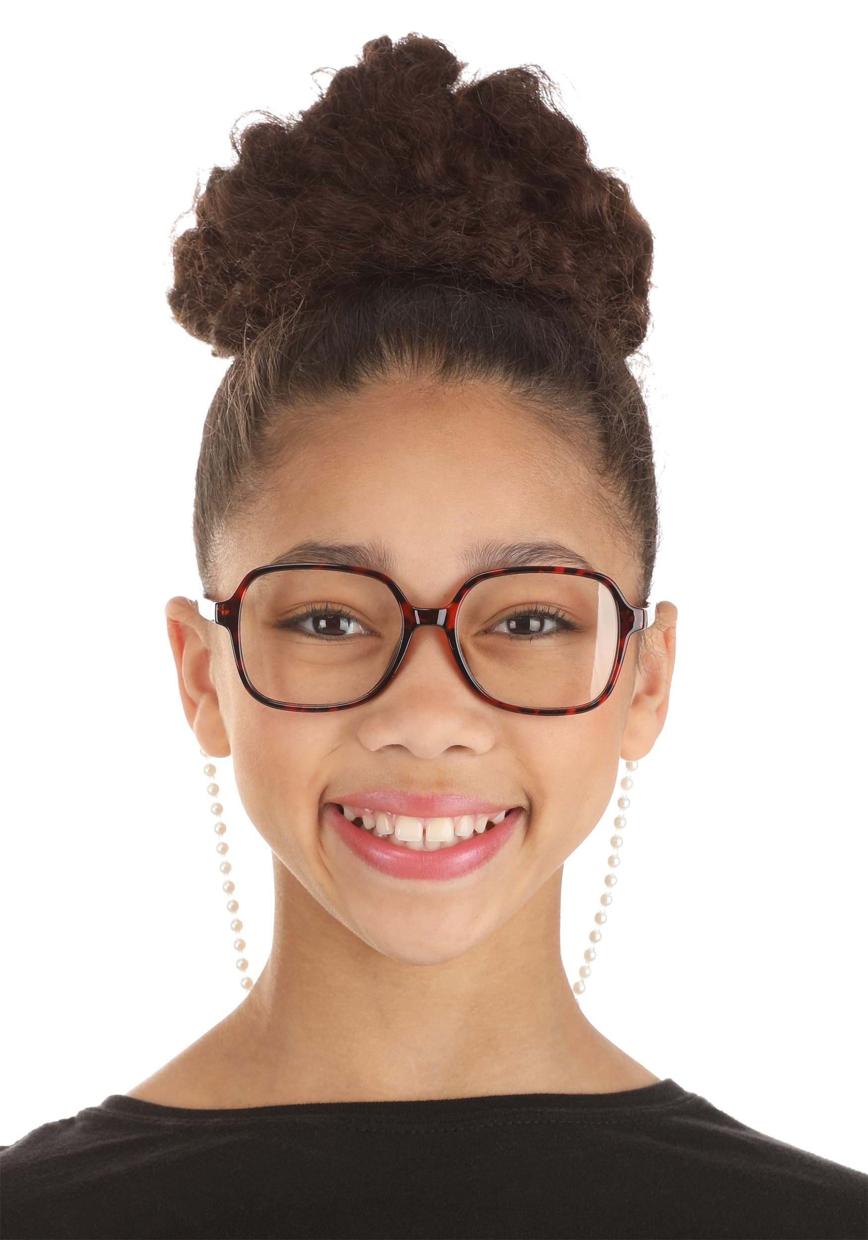 Kid's Antidrop Prop Reading Glasses Accessory