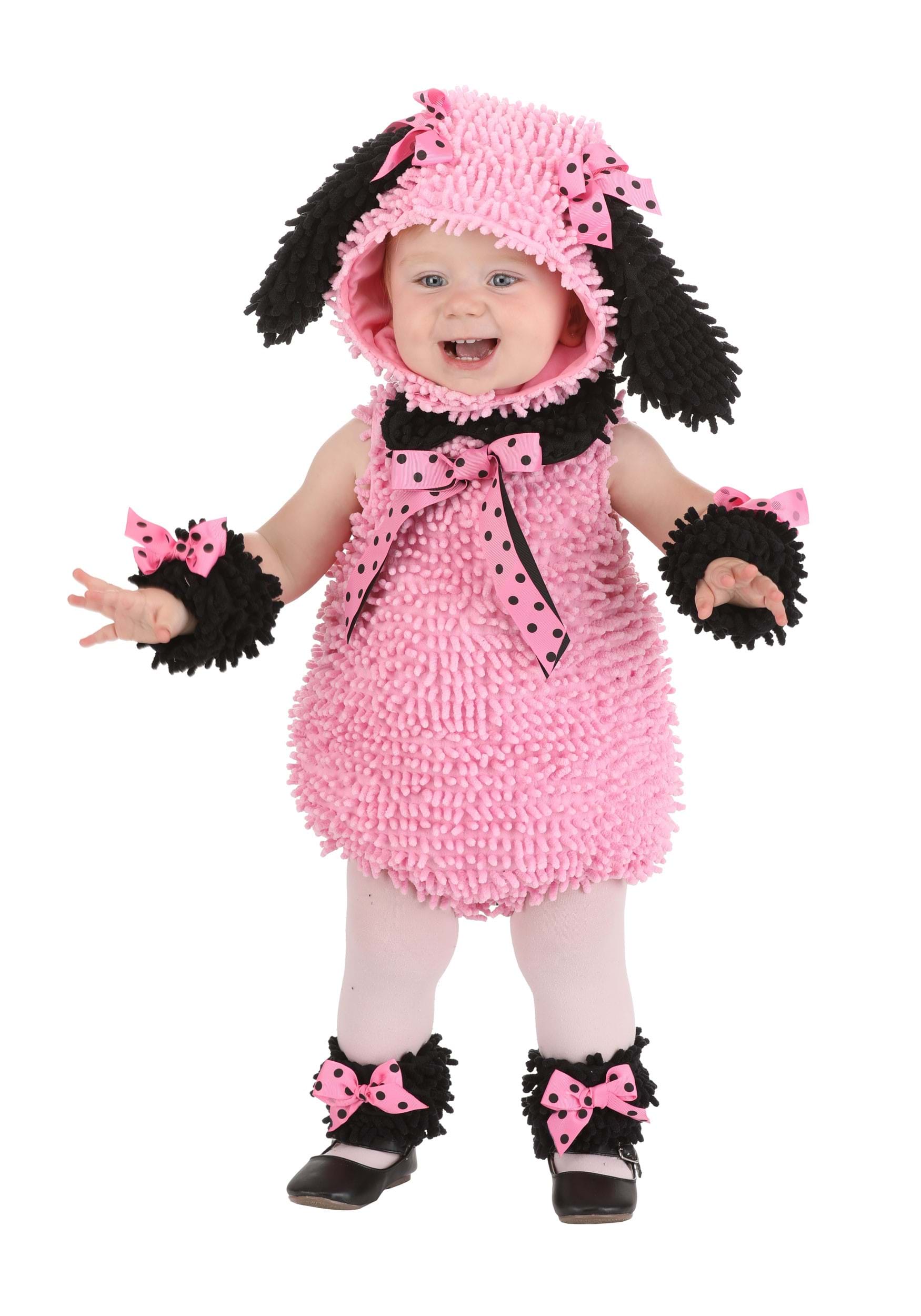 Pink Poodle Infant Costume | Infant Animal Costumes