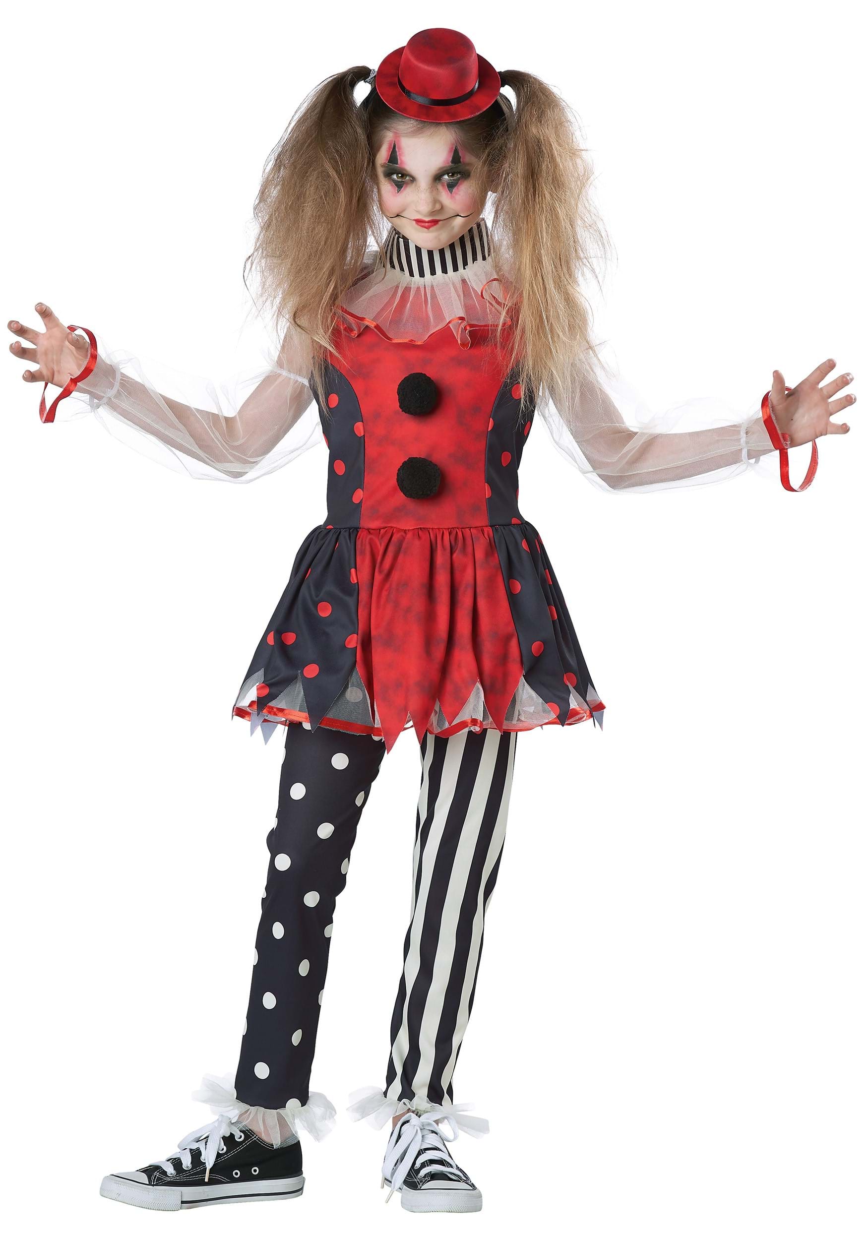 Creepy Vintage Clown Kid