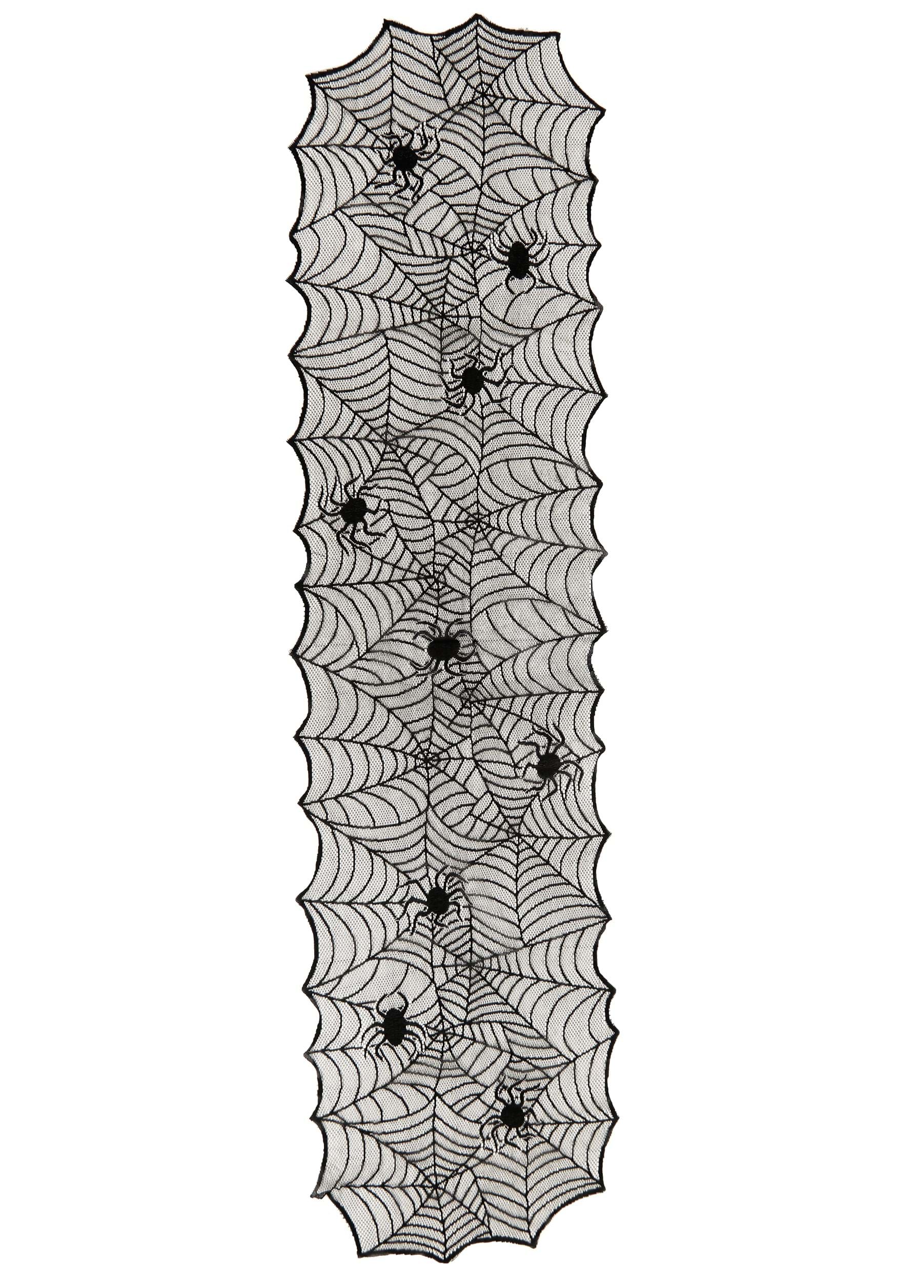 Spider Web Table Runner Halloween Decoration | Table Decorations