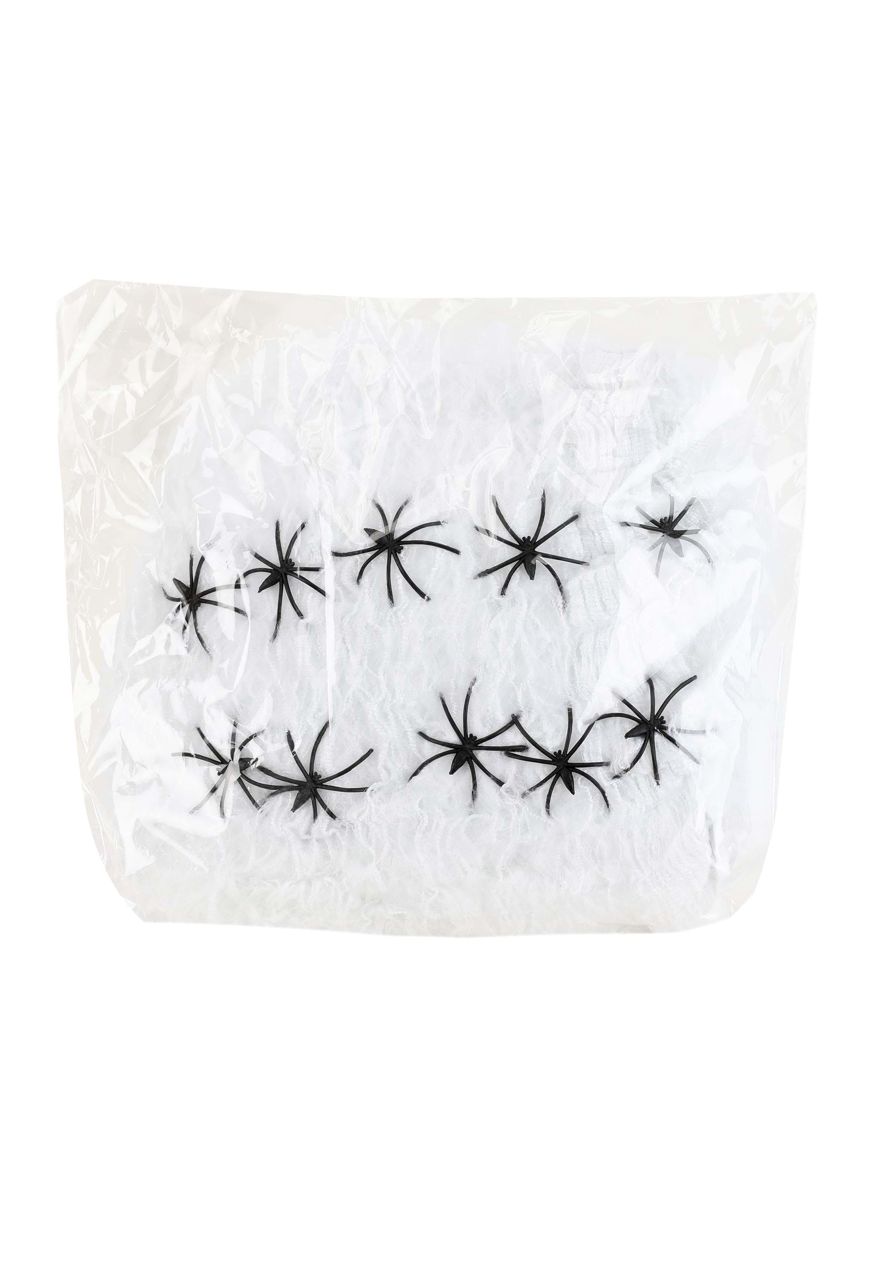 800 Square FT White Spider Web Halloween Prop | Spider Webs