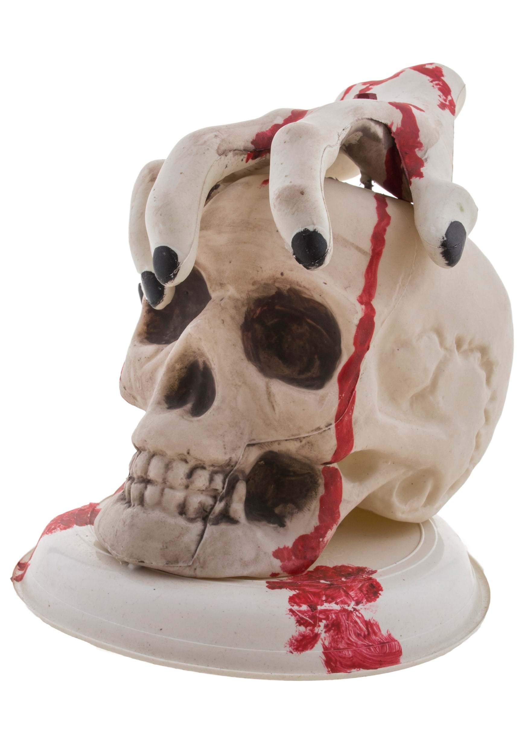 Light Up Skull and Bloody Hand Halloween Prop | Skulls & Skeletons