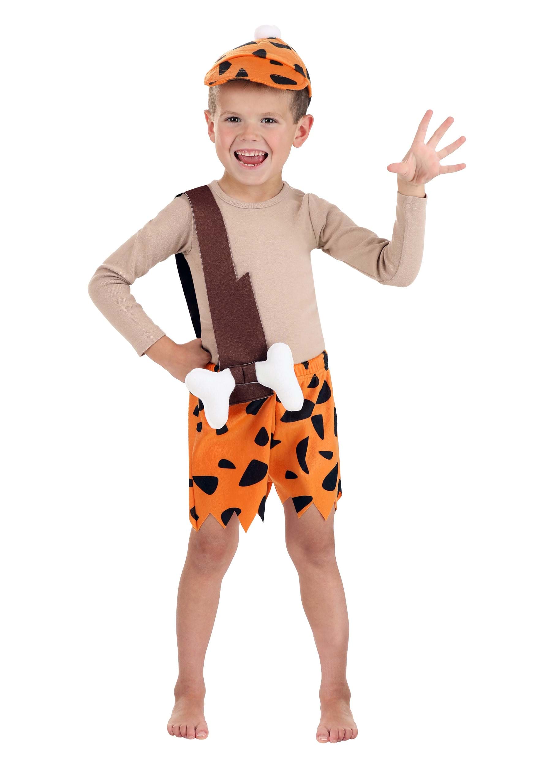 Flintstones Boy's Toddler Bamm-Bamm Rubble Costume | The Flintstones Costumes