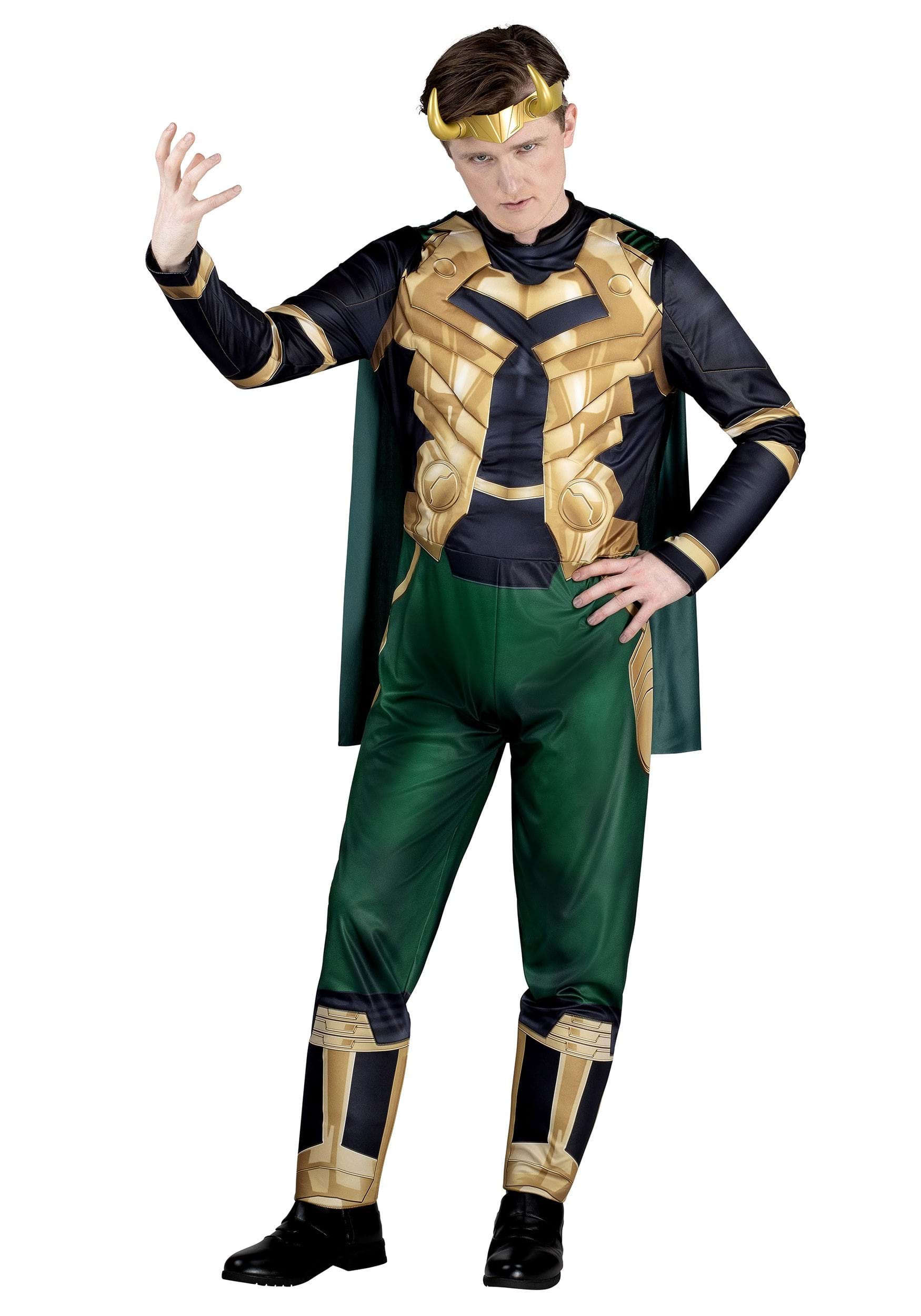Adult Loki Costume | Superhero Costumes