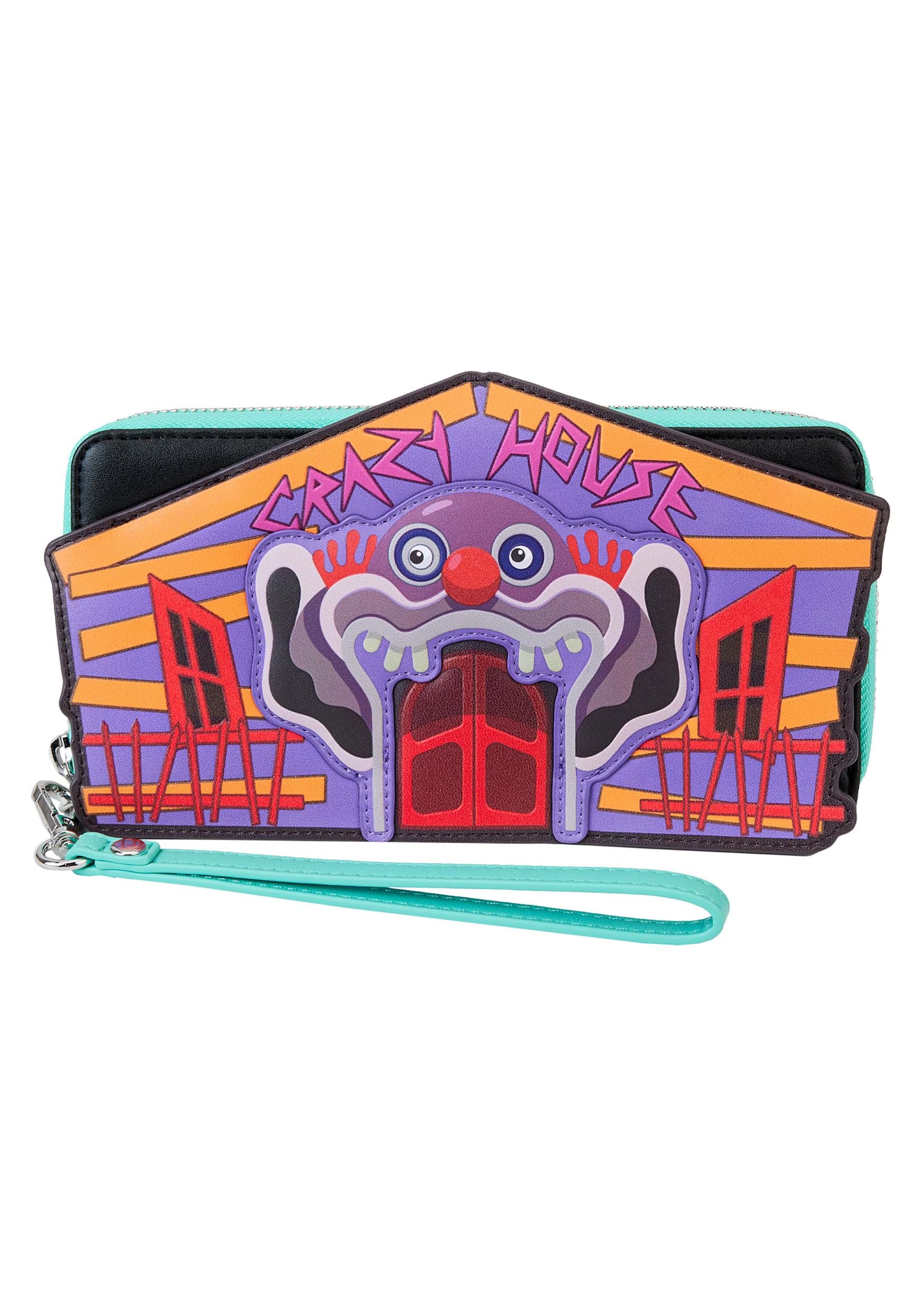Loungefly MGM Killer Klowns from Outer Space Zip Wallet | Halloween Wallets