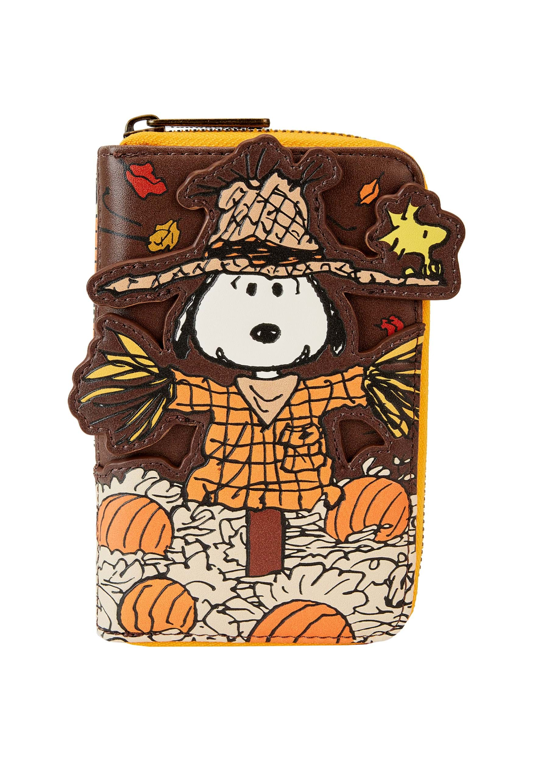 Loungefly Peanuts Snoopy Scarecrow Zip Wallet | Peanuts Accessories