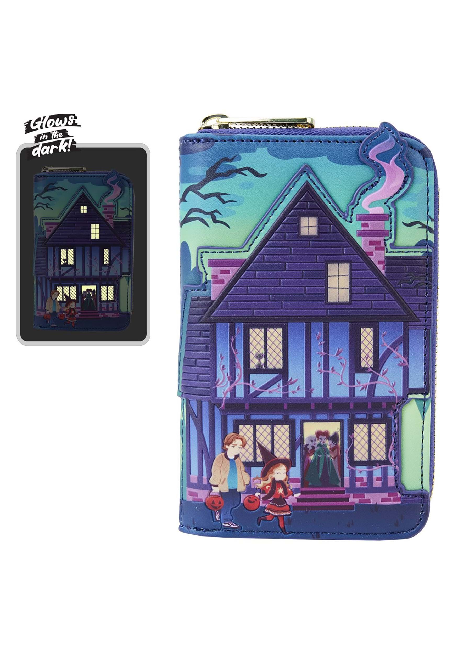 Disney Hocus Pocus Sanderson Sisters House Zip Around Wallet by Loungefly