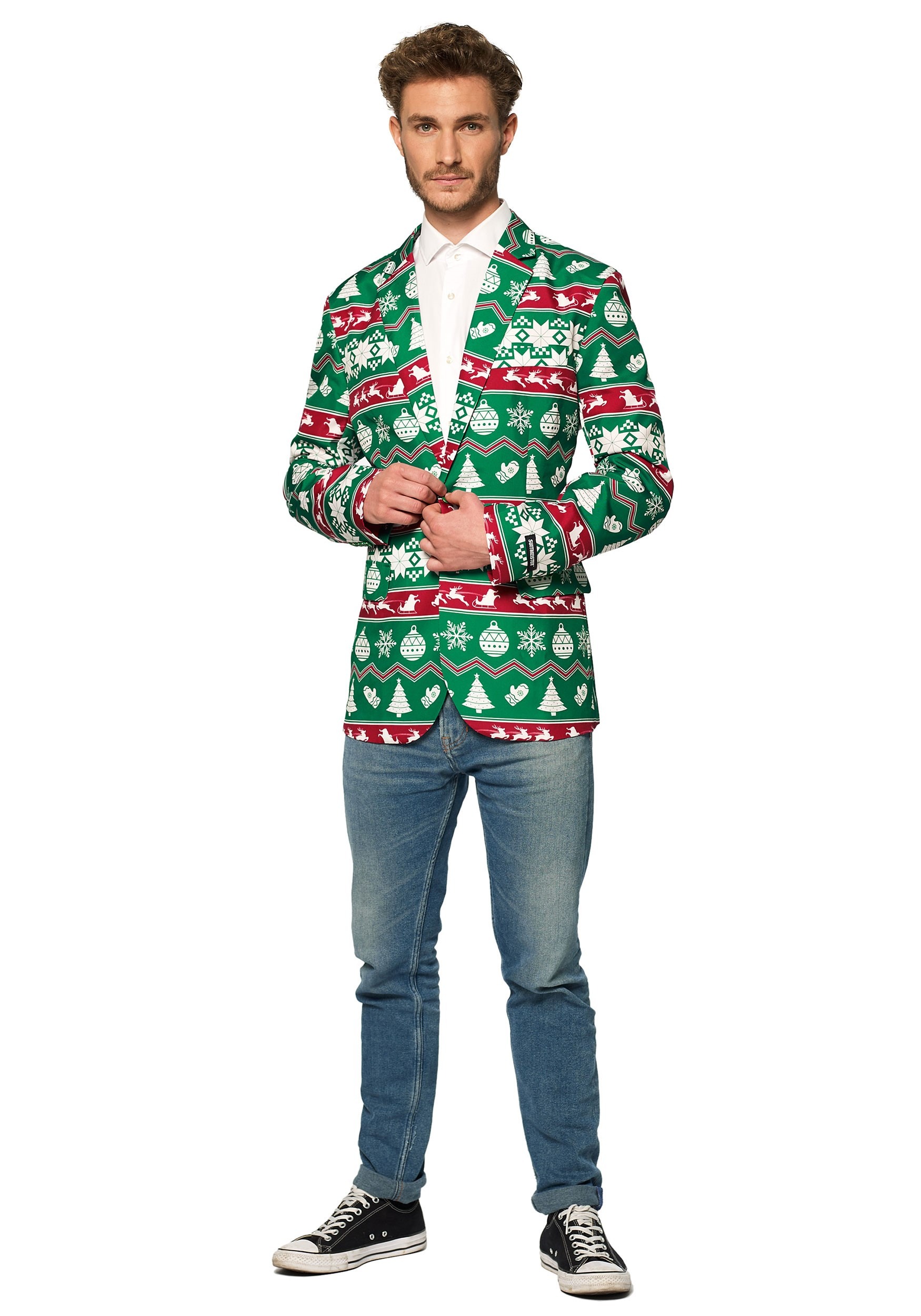 Christmas Green Nordic Men
