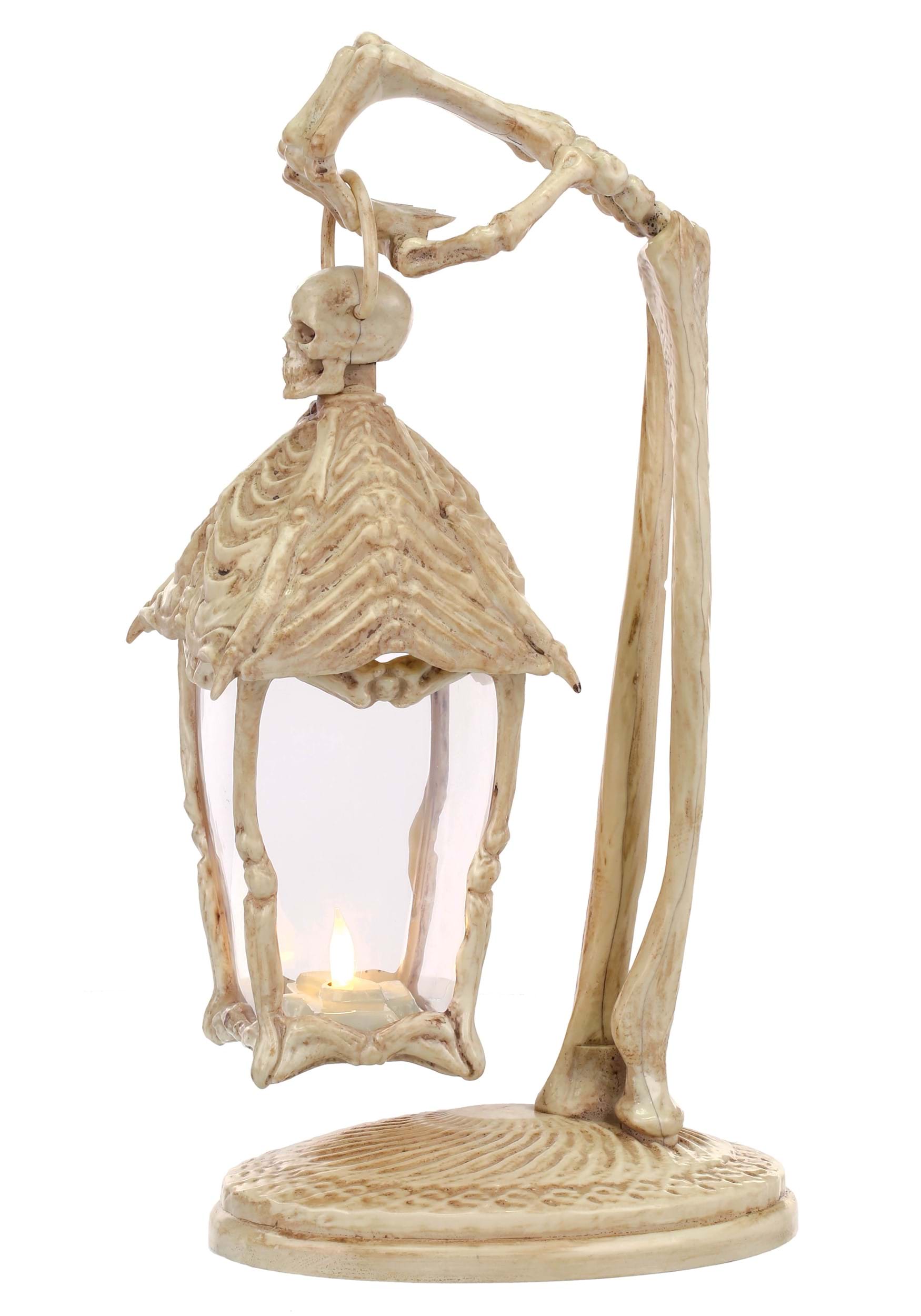 Light Up Skeleton Crew Lantern Halloween Prop | Halloween Lanterns