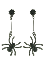 Spider Earrings Rhinestone