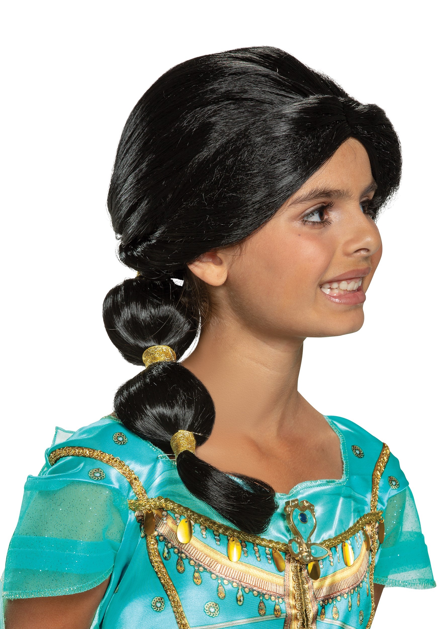 Disney Aladdin Live Action Kid Jasmine Wig