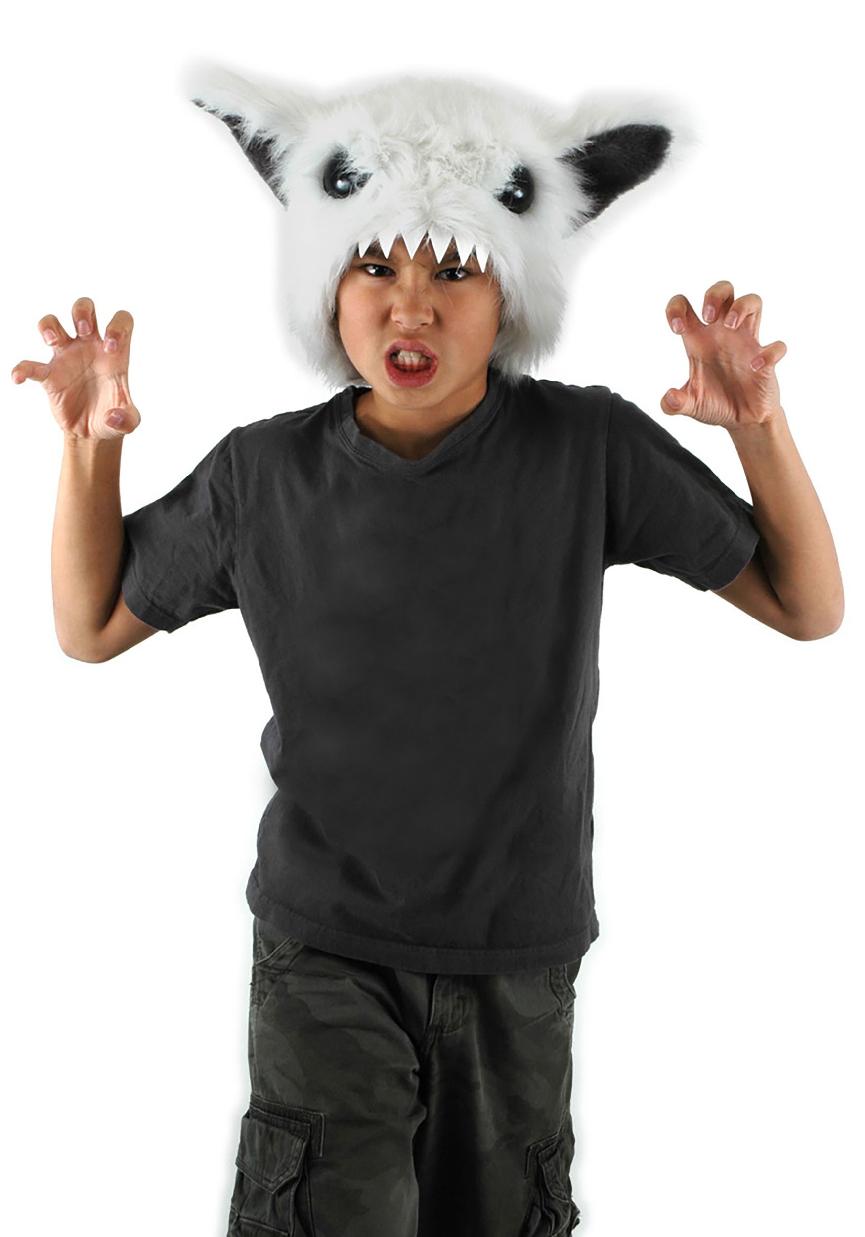 Yeti Plush Costume Hat