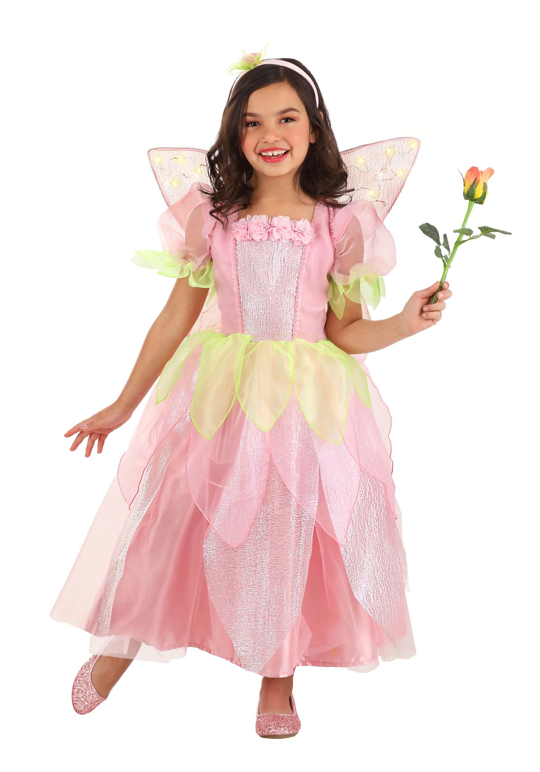 Deluxe Rose Fairy Girl